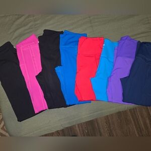 Zyia EUC LOT  8 pair of leggings